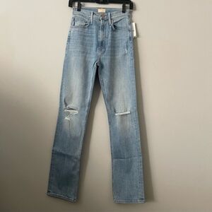 MOTHER High Waisted Rider Skimp Jeans Size 25 NWT